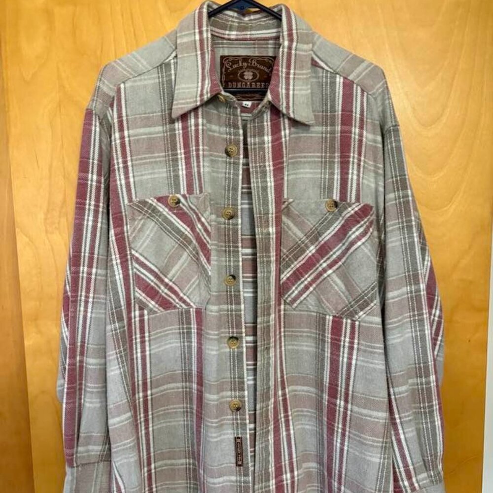 Lucky Brand Dungarees of America Top/Jacket Flannel